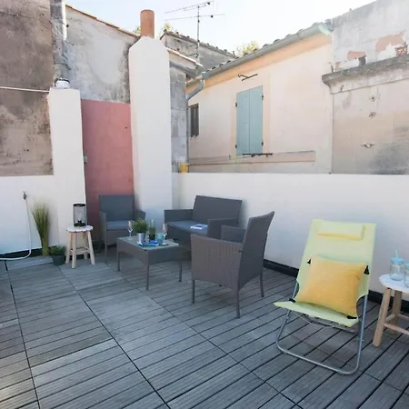 Apartment Duplex Liberte-grande Terrasse-clim-quartier Roquette