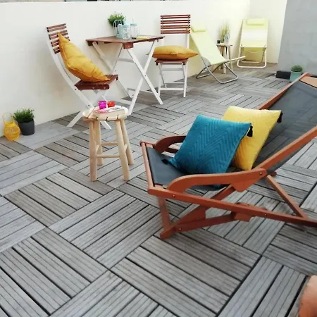 Duplex Liberte-grande Terrasse-clim-quartier Roquette Arles
