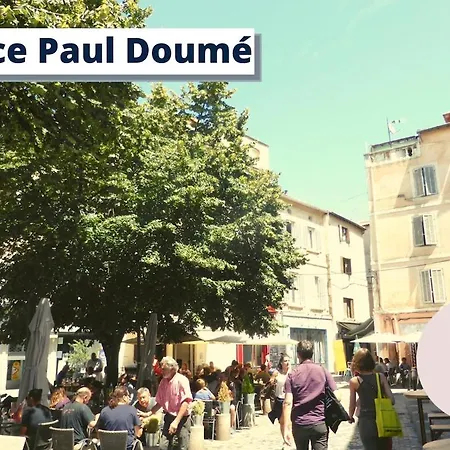Duplex Liberte-grande Terrasse-clim-quartier Roquette *
