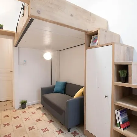 Apartment Duplex Liberte-grande Terrasse-clim-quartier Roquette *