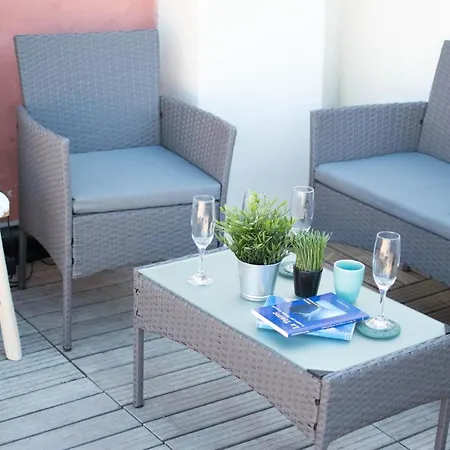 Apartment Duplex Liberte-grande Terrasse-clim-quartier Roquette *