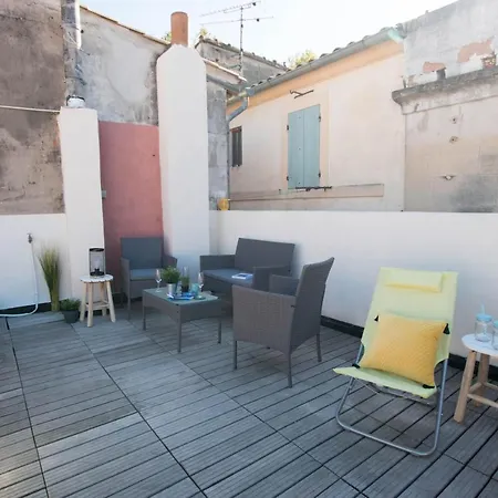 Duplex Liberte-grande Terrasse-clim-quartier Roquette Apartment