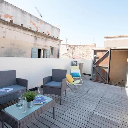 Duplex Liberte-grande Terrasse-clim-quartier Roquette Apartment